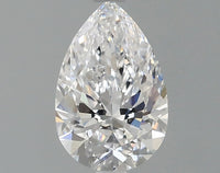 Elegant 0.98 CT Pear Shape D Color VS1 Clarity Lab Grown Diamond For Late July