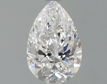 Elegant 0.98 CT Pear Shape D Color VS1 Clarity Lab Grown Diamond For Late July