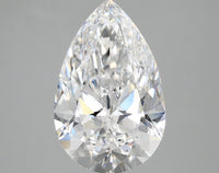 Top Quality 3.09 CT Pear Shape D Color VS1 Clarity Moissanite Diamond For Custom Ring