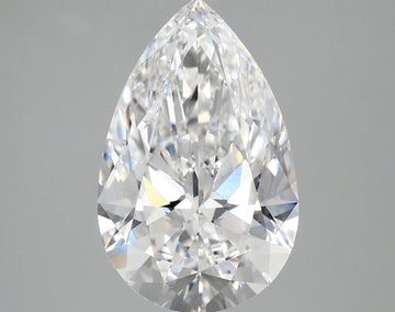 Top Quality 3.09 CT Pear Shape D Color VS1 Clarity Moissanite Diamond For Custom Ring