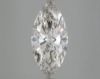 Sparkling 3.64 CT Marquise Shape H Color VVS2 Clarity Moissanite Diamond For Anniversary Ring