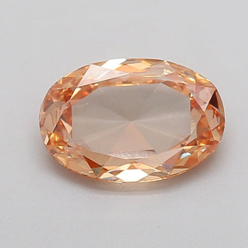 Elegant 1.44 CT Rose Cut Shape Fancy Intense Orange Yellow Color VVS2 Clarity Moissanite Diamond For Gift Ring