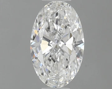 Classic 0.52 CT Oval Shape D Color VS1 Clarity Moissanite Diamond For Anniversary Ring