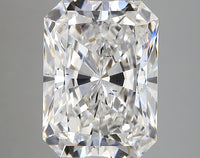 Luxury 5.67 CT Radiant Shape D Color SI1 Clarity Lab grown Diamond For Hidden Glow