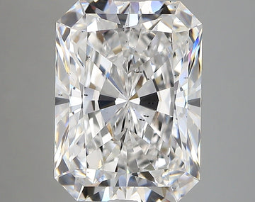 Luxury 5.67 CT Radiant Shape D Color SI1 Clarity Lab grown Diamond For Hidden Glow