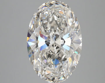 Bold Beauty 4.12 CT Oval Shape G Color SI1 Clarity Lab grown Diamond For Gift Ring