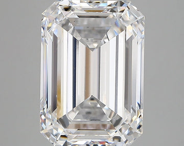 High Quality Of 6.23 CT Emerald Shape D Color VS1 Clarity Lab Grown Diamond For Custom