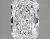 Perfect 3.16 CT Radiant Shape E Color SI1 Clarity Lab grown Diamond For True Lines