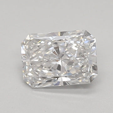 Perfect 0.62 CT Radiant Shape D Color SI1 Clarity Lab grown Diamond For Custom Ring