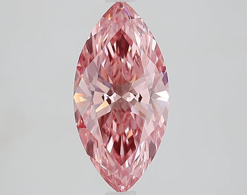 Elegant Of 2.08 CT Marquise Shape Fancy Vivid Pink Color VS2 Clarity Lab Grown Diamond For True Grace