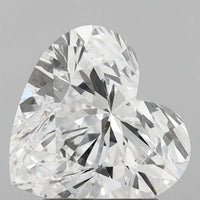 Excellent Of 2.04 CT Heart Shape D Color VS1 Clarity Moissanite Diamond For True Grace
