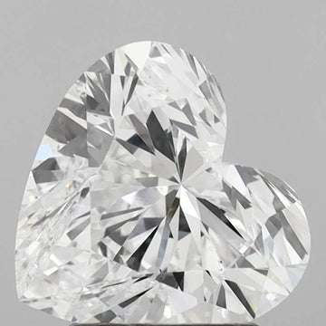 Excellent Of 2.04 CT Heart Shape D Color VS1 Clarity Moissanite Diamond For True Grace