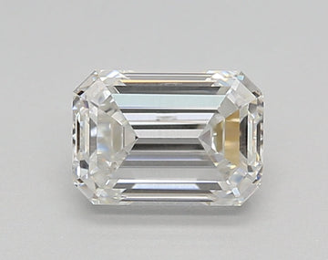 Dazzling G Color SI2 Clarity 1.00 CT Emerald Shape Moissanite Diamond For Birthday Ring