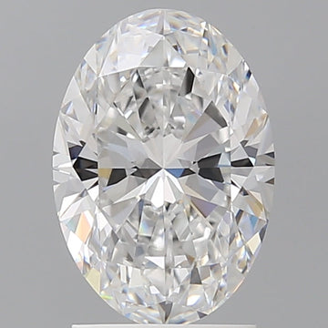 Elegant 2.09 CT Oval Shape D Color VVS2 Clarity Lab grown Diamond For Custom Ring