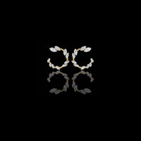 0.73 TCW Petite Lab Grown Diamond Stud Earrings Round Cut Stackable and Perfect for Love