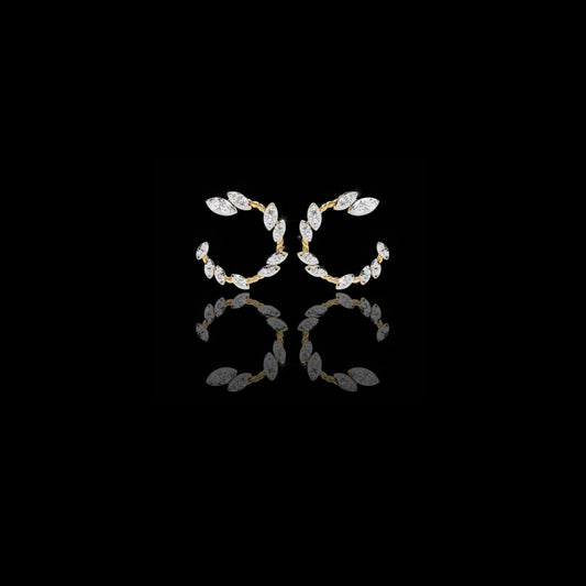 0.73 TCW Petite Moissanite Diamond Stud Earrings Round Cut Stackable and Perfect for Love