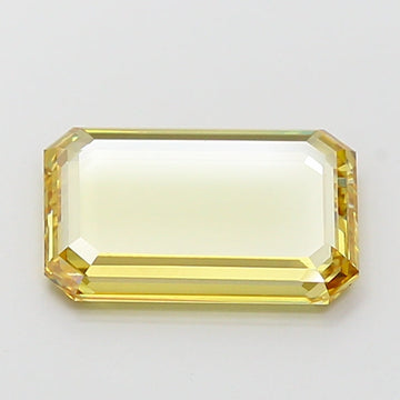 Elegant 2.16 CT Rose Cut Shape Fancy Light Yellow Color VVS1 Clarity Moissanite Diamond For Custom Ring