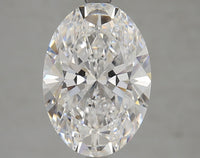 Elegant 4.12 CT Oval Shape D Color VVS1 Clarity Lab grown Diamond For Anniversary Ring