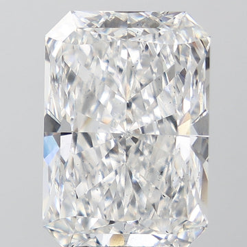 Unique 8.08 CT Radiant Shape E Color SI1 Clarity Lab grown Diamond For Light Remains