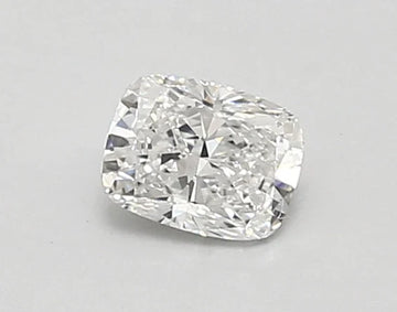 Brilliant 0.57 CT Cushion Shape F Color VS1 Clarity Moissanite Diamond For One Glance
