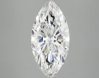 Unique 3.09 CT Marquise Shape D Color VVS2 Clarity Lab grown Diamond For Custom Ring