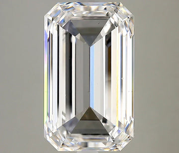 Affordable 5.15 CT Emerald Shape D Color VS1 Clarity Moissanite Diamond For Someone Ring