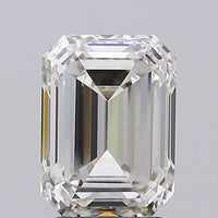 Luxury 3.02 CT Emerald Shape I Color VS1 Clarity Lab grown Diamond For Custom Ring