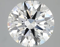 Luxury 4.09 CT Round Shape E Color VVS2 Clarity Lab grown Diamond For Cocktail Ring