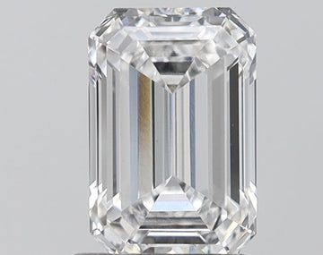 Elegant Of 1.59 CT Emerald Shape D Color VS1 Clarity Lab Grown Diamond For One Wish