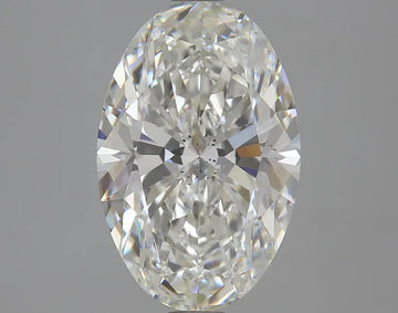 Unique 3.03 CT Oval Shape H Color SI1 Clarity Moissanite Diamond For Propose Ring