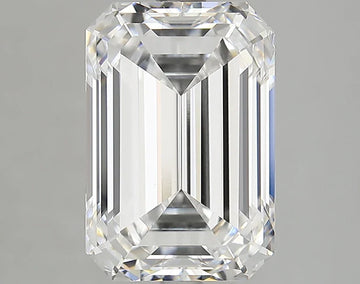 Designer 5.19 CT Emerald Shape D Color VS1 Clarity Moissanite Diamond For Slow Fire
