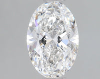 Top Quality 6.09 CT Oval Shape D Color VS1 Clarity Lab Grown Diamond For Custom Ring
