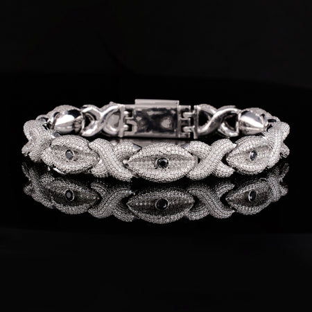 Moissanite Hip Hop Bracelet