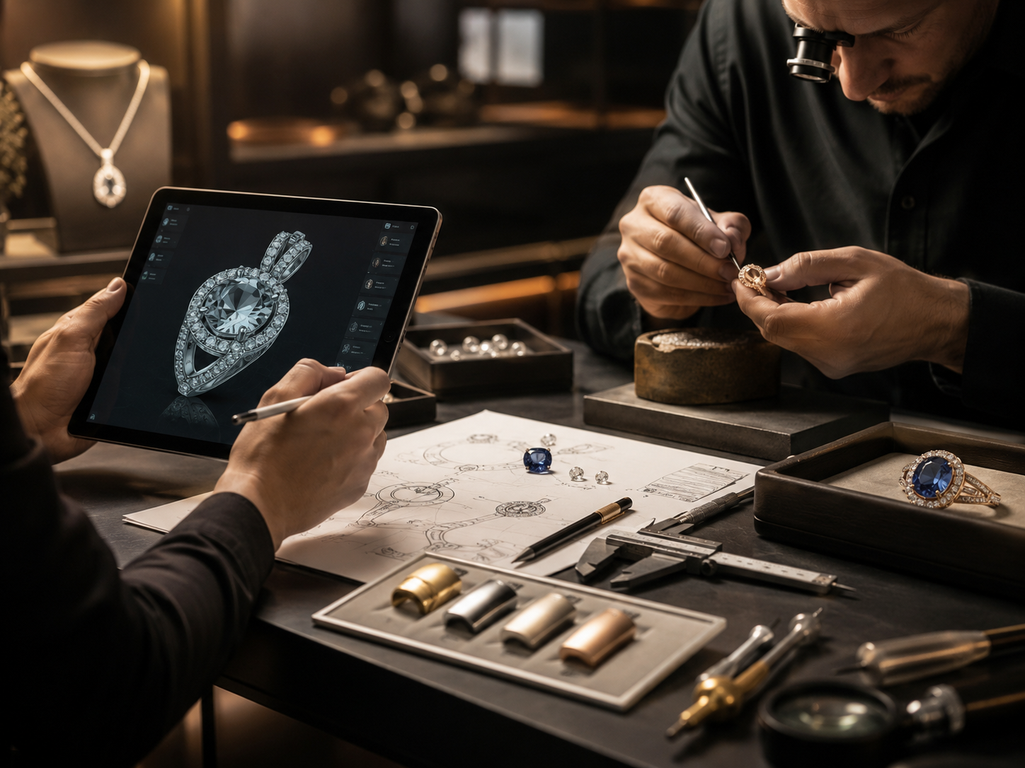 IVEVAR custom jewellery design process