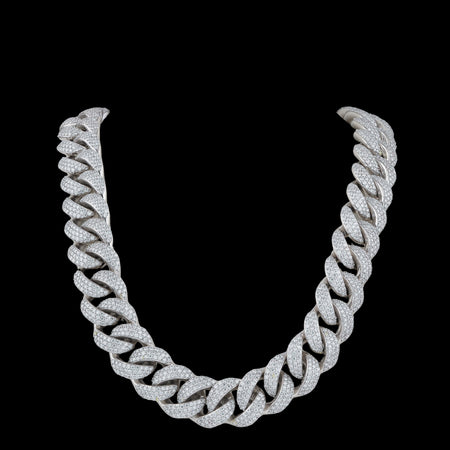 Lab Grown Diamond Cuban Link Chains