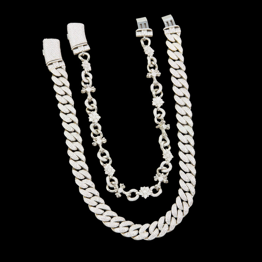 Moissanite Cuban Chains