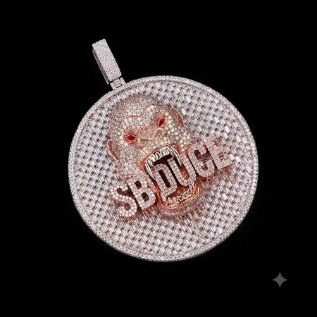 Custom Lab Diamond Pendants