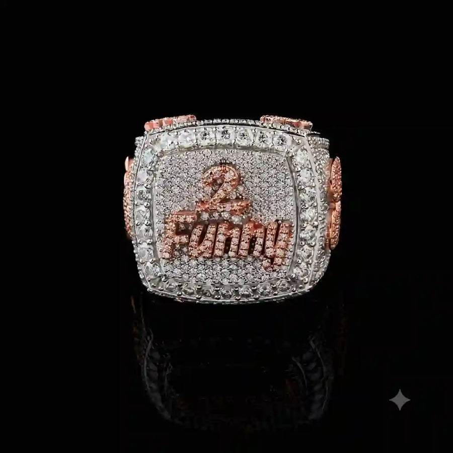 Lab Diamond Hiphop Ring