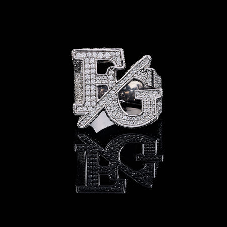 Moissanite Hip Hop Ring