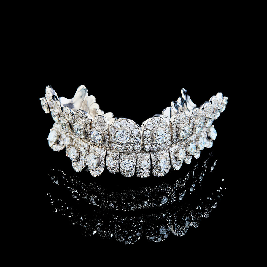 Lab Diamond Custom Teeth Grillz
