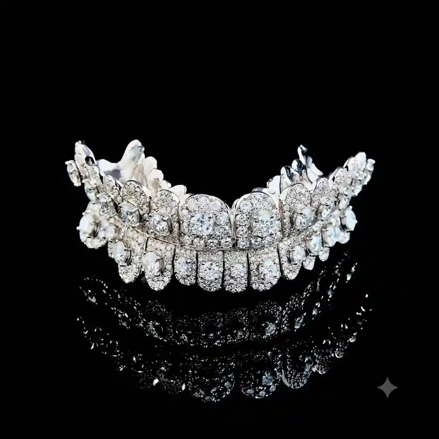 Lab Diamond Custom Teeth Grillz