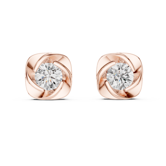 1.80 TCW Luxury Moissanite Diamond Stud Earrings with Round Cut Center Modern Shine For Birthday Gift