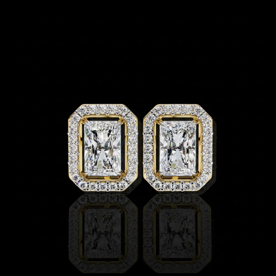 Moissanite Fine Jewelry Earring