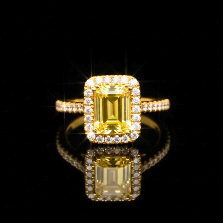 Lab Diamond Engagement Ring