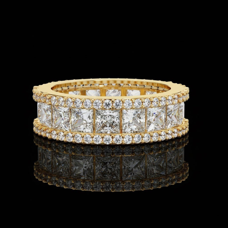 Moissanite Eternity Ring