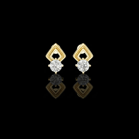 2.50 TCW Elegant Geometric Lab Grown Round Brilliant Diamond For Modern Everyday Luxury