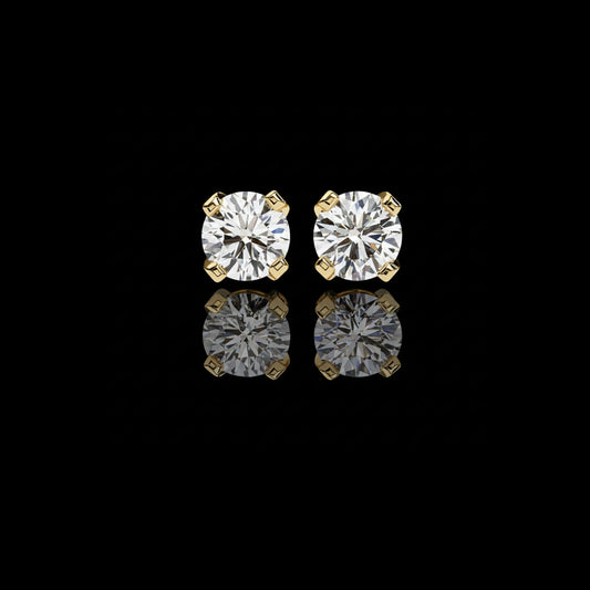 2.34 TCW Real Sparkle Moissanite Cushion Diamond Cut Earring Responsible Sourcing For Her