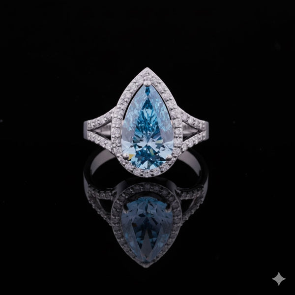 Fancy Color Lab Grown Diamond Engagement Rings