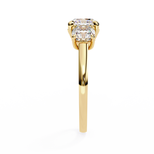 2.27 CT Elegant Solitaire Lab Grown Diamond Round Cut Engagement Ring For mine