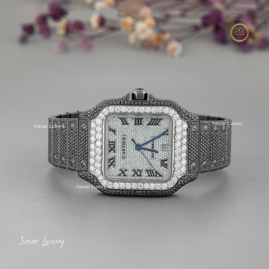 Custom Luxury Diamond Watch – Unique Iced Out Design by Ivevar